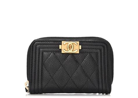 boy chanel quilted zipped coin purse|chanel coin purse wallet.